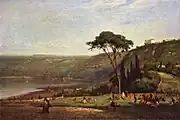 アルバーノ湖, 1869年, フィリップス・コレクション