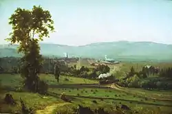 ラカワナ谷, 1855年頃, ナショナル・ギャラリー (ワシントン), 油彩