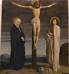 ヘラルト・ダヴィト『磔刑』 (1460-1523年ごろ)、パラッツォ・ビアンコ(英語版)、ジェノバ