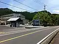 岐阜県道86号金山明宝線からの入口(2012年(平成24年)6月)