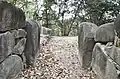 玄室（奥壁方向）
