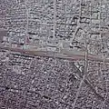 駅周辺の空中写真(1987年9月)国土交通省 国土地理院 地図・空中写真閲覧サービスの空中写真を基に作成