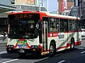 いすゞ・キュービックツーステップ（元岐阜市営バス車。廃車済）