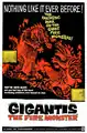 『GIGANTIS, THE FIRE MONSTER』のポスター（1959年）