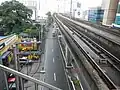 プラットホームからの風景