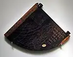 リグナムバイタ製の四分儀。1556年。