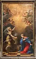 『受胎告知』 シエナのChiesa della Santissima Annunziata