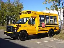 A 2010 Girardin MB-II body on a Ford E-350 chassis.
