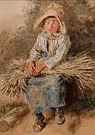 Girl with a Sheaf of Corn(c.1832)