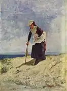 「砂浜の娘」