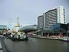 アルター・ハーフェンのガラス橋