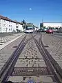 ハーゲン市電の廃線跡（2006年撮影）