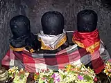 シヴァ三大神のリンガ