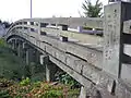 御着城堀跡に架かる天川橋。