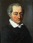 60代のゲーテ（ヨセフ・ラーベ画、1814年）