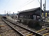 駅舎およびホーム（2021年2月）