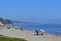 桟橋の東側の海岸
