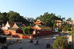 恭城武廟(手前)と文廟(奥)