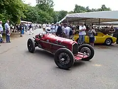 2011年グッドウッド・フェスティバル・オブ・スピードでの1932年型ティーポB - ダン・リー・スペシャル