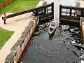 アウグゥストゥフ運河の閘門（ゴルチツァ村）
