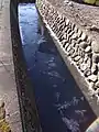 現在の五郎兵衛用水の一端