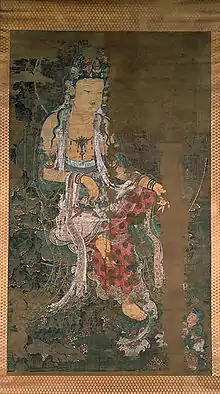 楊柳観音像（1310年、鏡神社 (唐津市)）