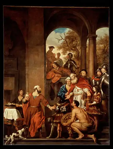 ホーファールト・フリンク, サムニウム人からの賄賂を拒むデンタトゥス (1656年)