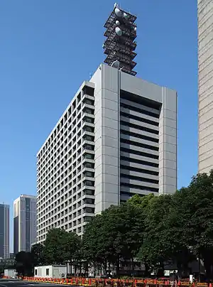観光庁が設置されている中央合同庁舎第2号館