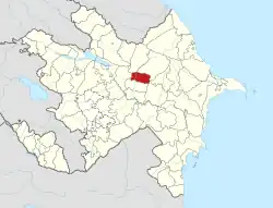 ギョイチャイ県の位置