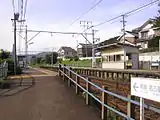 駅集中管理システム導入前の御油駅（2005年）