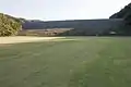 ダム下流側を公園として整備