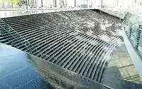うめきた広場の水景施設