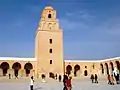 チュニジアのケルアンのミナレット
