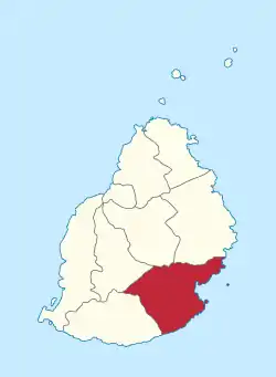 グラン・ポール県の位置