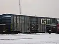GTW boxcar at Marichal Joffre carload centre in Charny, Quebec. date taken January 26, 2011