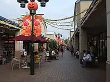 ストリートの一角（2009年9月）