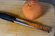 皮を細かくして利用するための道具