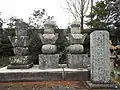 初代藩主鍋島勝茂の墓