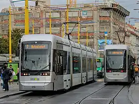 グラーツ市電の超低床電車・200形(2020年撮影)