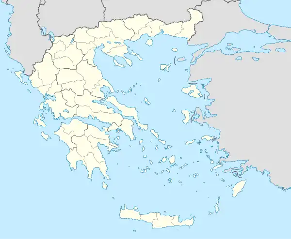 ロドスの位置(ギリシャ内)
