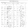 19世紀に西欧の筆記体に倣って作られたギリシャ文字の筆記体