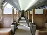グリーン車車内