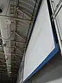 映画館で用いられていたスクリーン