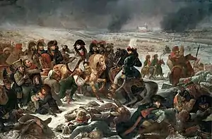 "Napoléon on the field of Eylau" by Antoine-Jean Gros