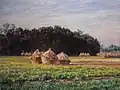 『知立神社の杜』1952年, 知立市民俗資料館蔵