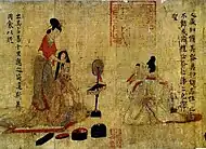 顧愷之(344年? - 405年?)『女史箴図』。宮廷の9つの物語を図解している(カテゴリ)