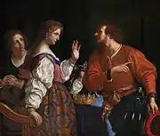バビロンの反乱の知らせを聞くセミラミス女王（1645年）