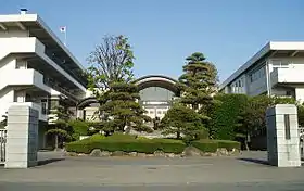 群馬県立前橋高等学校 正門