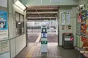 改札口（2021年10月）