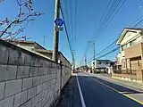 群馬県館林市青柳付近
